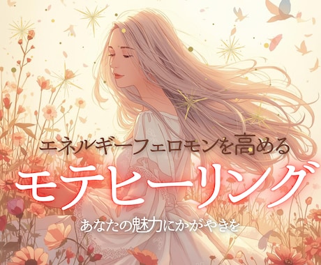 魅力を引き出すフェロモン覚醒モテヒーリングをします あなた本来の魅力を引き出して恋愛運向上♡恋愛面好転♡ イメージ1