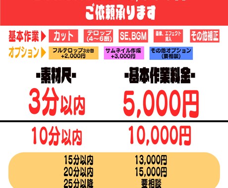完全丸投げ動画編集承ります 現役YouTuberが動画を制作します！ イメージ2