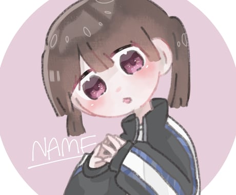 あなただけのかわいいアイコン制作します 最短即日！あなたのプロフィールを彩ります！ イメージ2