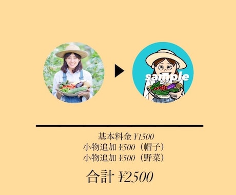 商用利用◎かわいいアイコン描きます ブログSNSでの身バレ防止に効果的！ポップなイラス描きます！ イメージ2
