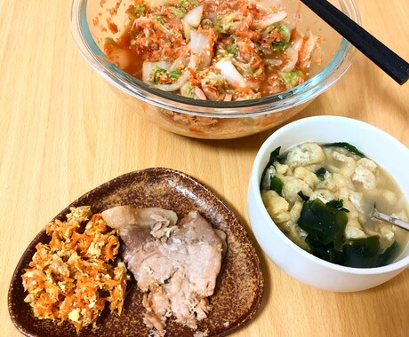 残り物から献立提案します 給食のおばちゃんにお任せ！自炊を楽しくしちゃいましょう♪ イメージ1