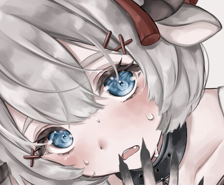 アイコンヘッダー、サムネに合うイラスト描きます 商用、表情差分、全身OK、世界観に合わせたイラスト イメージ2
