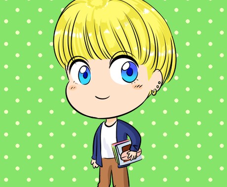 ちびキャラお描きします SNSのアイコンや日記ブログのイラストに！ イメージ2