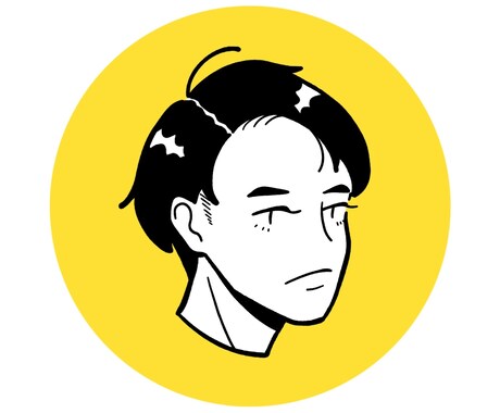 シンプルでハッキリした似顔絵アイコン描きます ⭐︎アイコンやグッズ制作に⭐︎オーダーメイドのイラスト イメージ1