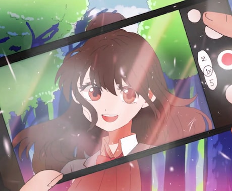 アニメ風イラスト制作いたします 【最短8日】動画用/1枚絵/立ち絵/挿絵など承ります！ イメージ2