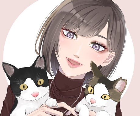 歌い手活動や実況活動に協力します アイコンももちろん、等身もミニキャラもOK！！ イメージ2
