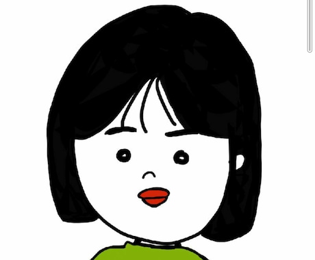 ラフなラインのアイコン描きます 指で簡単に描くので気張らずにカジュアルなイラストを描きます。 イメージ1