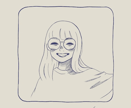おしゃれかつ可愛らしいイラストを描きます Instagramのアイコンなどにおすすめです！ イメージ2