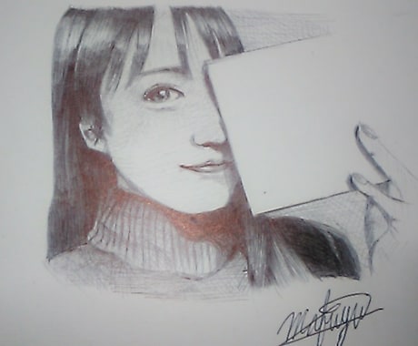 似顔絵描きます ボールペンの魅力に触れてみませんか? イメージ1