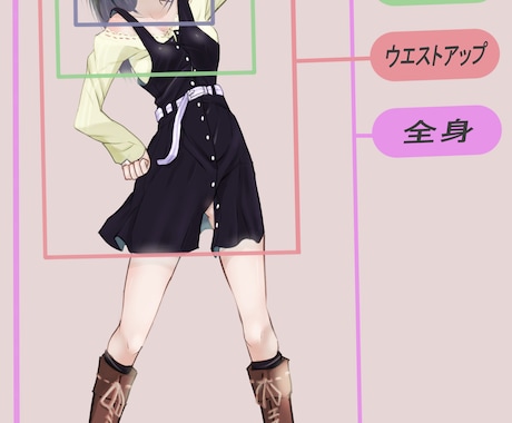 透明感のあるキャラクターイラスト制作致します あなたのイメージをカタチにします◎ イメージ2