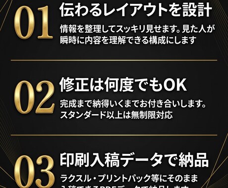 修正無制限！集客チラシをデザインします 行動したくなるチラシ｜印刷入稿データOK イメージ2