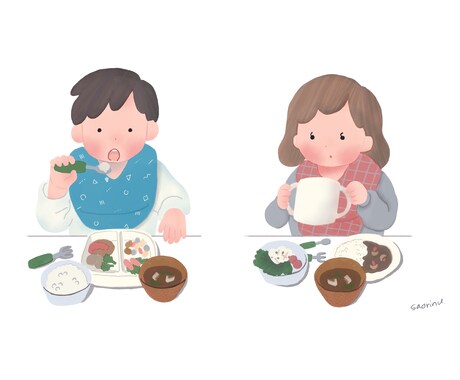 育児・保育のイラスト描きます 保育園・幼稚園などに使える挿し絵・シチュエーションイラスト イメージ2
