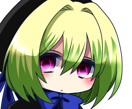 デフォルメ系絵柄のアイコンお描きします アニメタッチの可愛い系アイコンがほしい方へ イメージ2