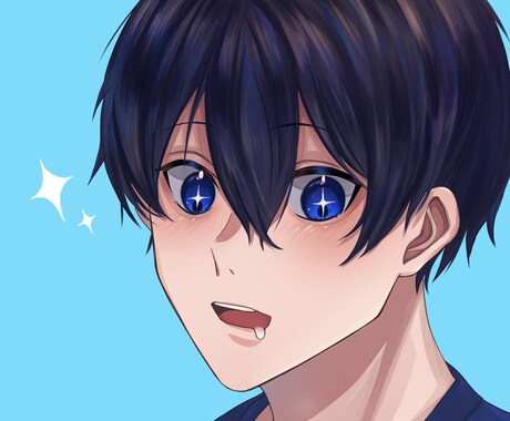 アイコンやヘッダーのイラスト承ります 厚塗り風イラストでステキな男の子と女の子を描きます！ イメージ1