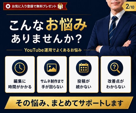 月4本のYouTube動画編集＆サポートを行います 動画編集・サムネ制作・YouTube運用改善まで低価格対応！ イメージ2