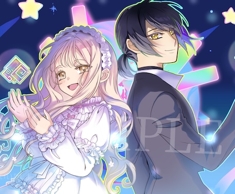 歌ってみた・オリジナルMVなどの一枚絵描きます ｲﾝﾎﾞｲｽ登録済。お任せイラストも可能！ イメージ2