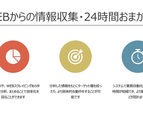 面倒な手作業を自動化するツールを作ります Webからの情報収集・データ入力を24時間お任せ イメージ2