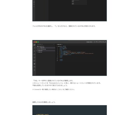 貴社サイト専用コーディング説明を書作成致します 貴社のテック化をお手伝い致します！ イメージ2