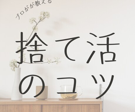 捨てられない人へプロが寄り添い断捨離させます 写真を見ながら何をどう捨てればいいのかをアドバイスします イメージ1