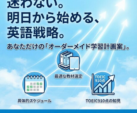 単発2,000円｜専用の英語学習計画を作ります 事前ヒアリング/ 45分の面談で学習計画を提案 イメージ1