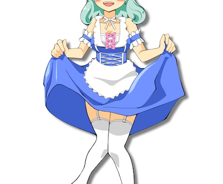 キャラクターイラストお描きします 立ち絵、アイコンなどにご利用になれます イメージ2