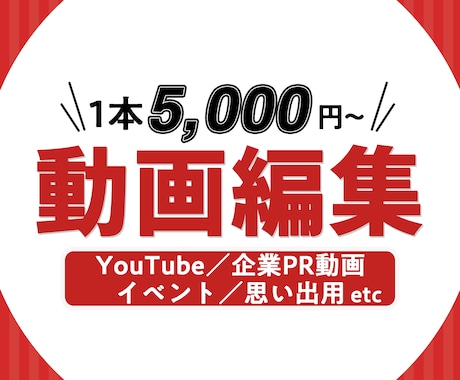 高品質仕上げ｜動画編集承ります フルテロップ追加料金なし！丁寧・迅速に対応いたします イメージ1