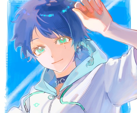 透明感のある可愛いSNSアイコン描きます 透明感のあるアイコンをスピード納品いたします！ イメージ2