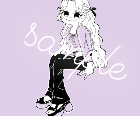 シンプルでゆるふわなイラストお描きします 大切な人へのちょっとしたプレゼント、SNSのアイコンにぜひ！ イメージ1