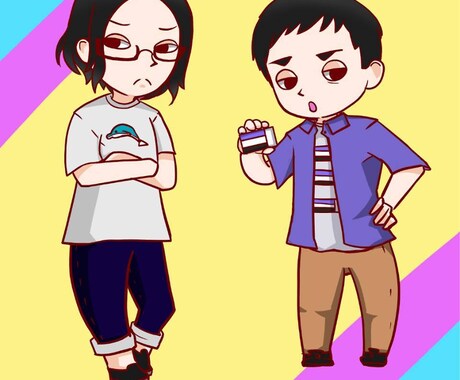 SNS向けアイコン描きます SNSで使えちゃうアイコン作成承ります！ イメージ2