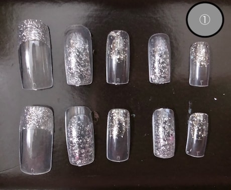 プチプラなペディキュア！５００円のみ！で出品します 綺麗目タイプ！オフィスワークに！！ちょっとこだわった柄 イメージ1