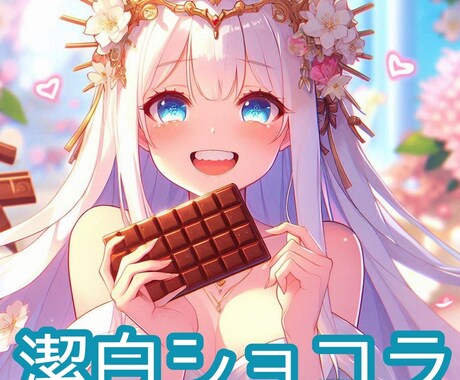 罪悪感ゼロ！「#潔白ショコラ」ネーミング売ります 罪悪感が少ないのではなく、罪悪感ゼロのスイーツ！ イメージ1