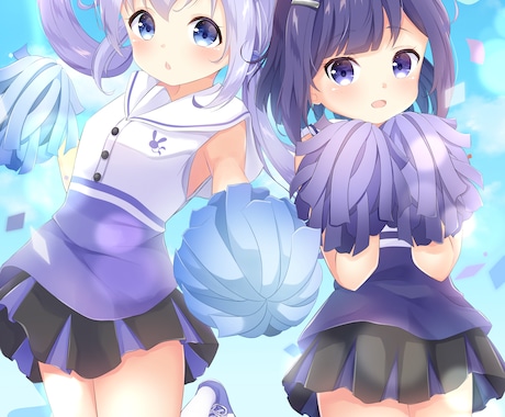 イラスト作成させて頂きます アイコンサイズではないイラストをご希望の方はこちらから♪ イメージ2