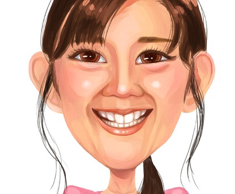 挿絵画家が描く！暖かく明るい似顔絵描きます 名刺やイベントの似顔絵に！親しみやすい似顔絵が必要な方へ イメージ1
