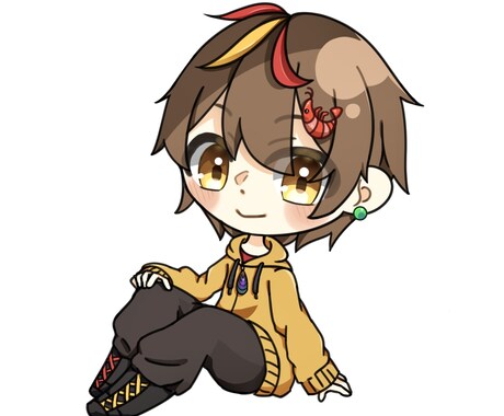 可愛い系！アイコンや立ち絵などのイラストを描きます イメージ1
