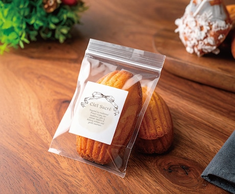 シンプルに伝わるパッケージラベル制作します ミニマルなラベルであなたの商品を輝かせます イメージ2