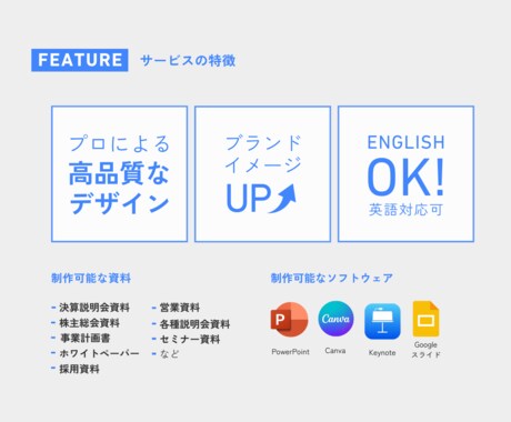 好印象を与えるパワーポイント資料をデザインします パワーポイント資料は「企業の顔」デザイナーにお任せください！ イメージ2