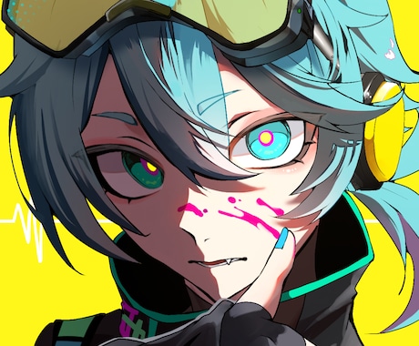 キャラクターイラスト描きます 一枚絵やアイコンなど幅広く製作します！ イメージ2