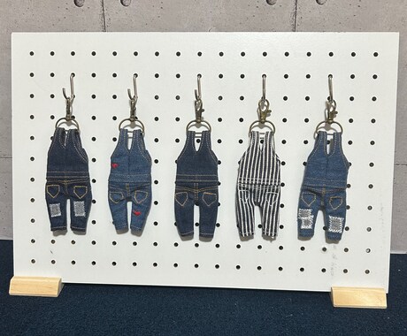 デニムキーホルダーを作成します 世界に一つだけのデニムキーホルダー イメージ2