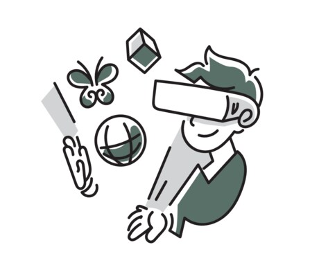 シンプルなVR作ります あなたのアイデアをシンプルにVR化 イメージ1