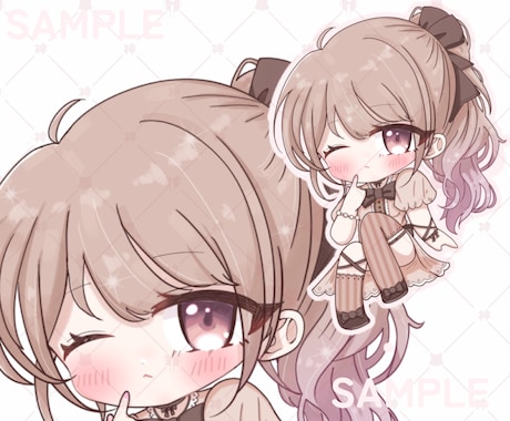 商用利用可！かわいいSDキャラ描きます 【期間限定】先着10名様！特別価格でSDイラスト制作します！ イメージ2