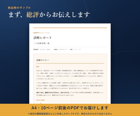 20代30代の職務経歴書を現役人事が添削します 約5,000件の書類を見てきました｜15ページ前後で診断 イメージ2