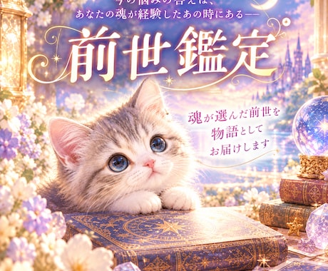 悩みに繋がる前世を霊視で紐解きます 【先着10名限定1000円】魂が選んだ前世を物語としてお届け イメージ1
