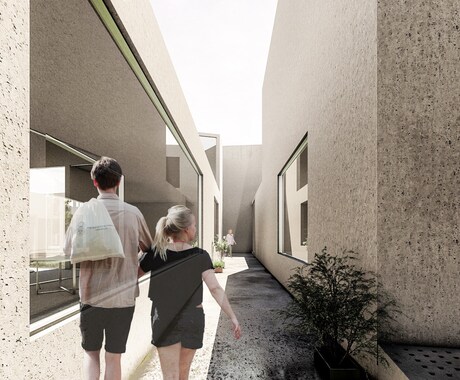 リアルなパースを低価格で作成します 【低価格・早い納期にも対応】様々な建築のパースを作成します！ イメージ1