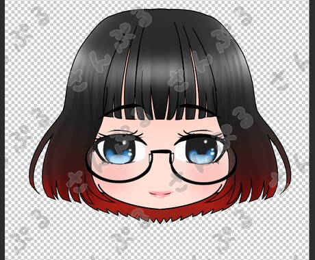 アイコン制作します かわいいアイコン描きます！オッサンから少女、動物も大丈夫！！ イメージ1