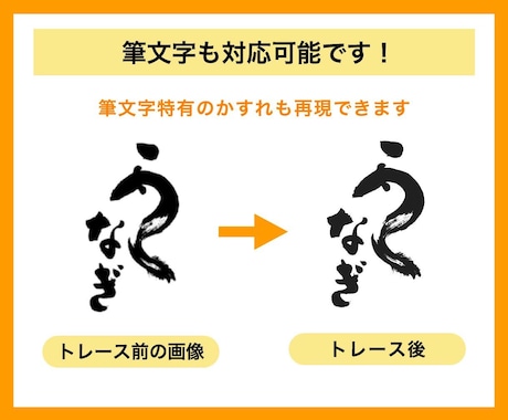 ロゴ、イラストを丁寧なトレースでAiデータ化します 即日対応可能！美しい仕上がりのベクターデータにします イメージ2