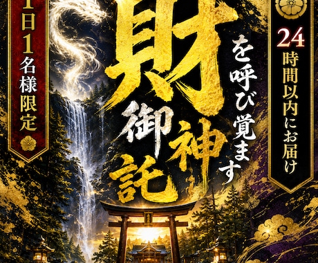 龍神霊視で金脈を紐解き、望む未来へ加速させます 白龍神が金運の停滞を洗い流す最高位の金運霊視 イメージ1