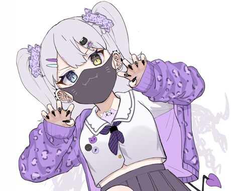 商用利用OK！丁寧なヒアリングでイラストを描きます SNSでのアイコンや、一枚絵を制作します！ イメージ2