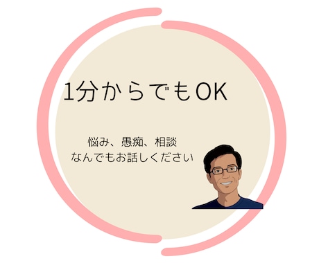 あなたお悩みお聞きします 誰にも言えない悩みをあなたの心に寄り添って一緒にほどきます イメージ1