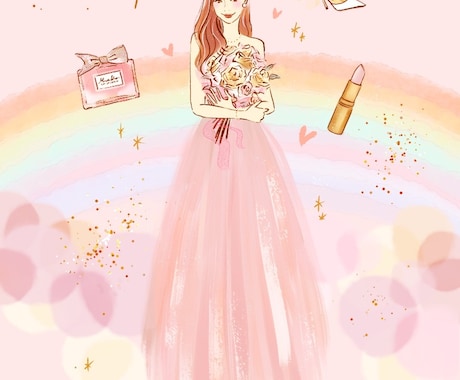イラストアイコン作成します 優しいタッチでおしゃれな女性のファッションイラストを描きます イメージ2