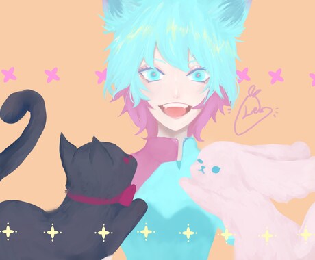 アイコンイラスト描きますます あなたをイラスト化？！創作キャラ作っちゃお！ イメージ2